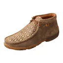 TWISTED X Womens Driving Bomber/Tan Moccasins (WDM0073) - Twisted X