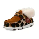 TWISTED X Infant's Tan and Cheetah Driving Moc (ICA0025) - Twisted X
