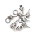 KORKERS TuffTrax Threaded Silver Steel Spike Pack - Korkers