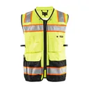 BLAKLADER 3132 Hi-Vis Surveyor's Yellow/Black Vest (313218313399) - Blaklader