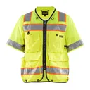 BLAKLADER 3139 Hi-Vis Sleeved Yellow/Black Vest (313918313399) - Blaklader