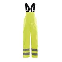 BLAKLADER 1380 Yellow Hi-Vis Rain Pants (138020033300) - Blaklader