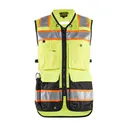 BLAKLADER Women's 3137 Hi-Vis Yellow/Black Vest (313718313399) - Blaklader