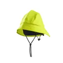 BLAKLADER 2009 Hi-Vis Yellow Rain Hat (200920033300) - Blaklader