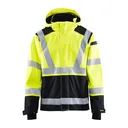 BLAKLADER 4787 US Hi-Vis Premium Shell Yellow/Black Jacket (478719873399) - Blaklader