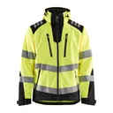 BLAKLADER 4788 US Hi-Vis Softshell Yellow/Black Jacket (478825133399) - Blaklader