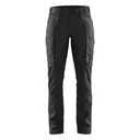 BLAKLADER Womens 7153 Service Stretch Black Pant (715318459900) - Blaklader