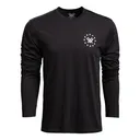 VORTEX Mens Salute Black T-Shirt (VOR-222-02-BLK) - Vortex