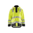 BLAKLADER Men's 4312 Yellow/Black Rain Jacket (431220033399) - Blaklader