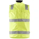 BLAKLADER 3802 Hi-Vis Yellow Vest (380218043300) - Blaklader