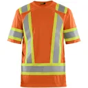 BLAKLADER Men's 3495 CSA Hi-Vis Orange SS T-Shirt (349510115300) - Blaklader