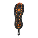 KORKERS Unisex All Terrain Studded Rubber Lug Black/Orange Sole (OA3025) - Korkers