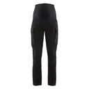 BLAKLADER Womens 7101 Maternity Service With Stretch Black Pant (710118309900) - Blaklader