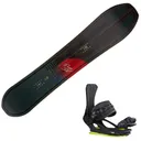 HEAD Unisex Day LYT Brown Snowboard with NX Six Snowboard Binding - Head