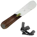 HEAD Daymaker LYT Snowboard with FX One LYT Black Snowboard Binding - Head