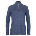 HOT CHILLYS Womens Clima-Tek Zip-T Shirt (HC5610) - Hot Chillys