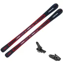 HEAD Unisex Shape eV5 Dark Blue and Red Performance Skis with Protector PR 11GW 85mm Black Bindings - Head