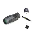 VORTEX Solo 8x36mm R/T Monocular with Lens Cleaning Pen, Logo Black Camo Hat and Microfiber Cleaning Cloth - Vortex Optics