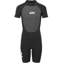 GILL Junior Pursuit Shorty Black Suit (5031JBLK01) - Gill
