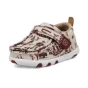 TWISTED X Infant Driving Moc Maroon/Ivory Casual Shoes (ICA0028) - Twisted X