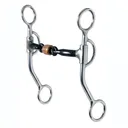CIRCLE Y All Around Stage C Snaffle with 3-Piece Copper Roller (776) - Circle Y