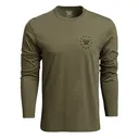 VORTEX Mens Salute Black T-Shirt (VOR-222-02-BLK) - Vortex