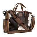 STS Cowhide Diaper Bag (STS-38362) - Sts