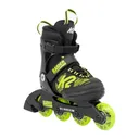 K2 SKATE Raider Black and Limie Inline Skates (I220200101) - K2 Skates