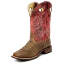 SMOKY MOUNTAIN BOOTS Men's Timber Brown/Burnt Apple Western Boots (4914) - Smoky Mountain Boots