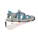 KORKERS Women's Swift Storm Grey/Blue Sandal with Felt Soles (OS3100BE) - Korkers