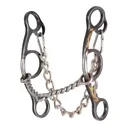 CLASSIC EQUINE Twisted Wire Snaffle Short Shank Barrel Bit (BBIT3SSG21SS) - Classic Equine