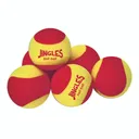 ONCOURT OFFCOURT Jingle Bell Red Foam Training Tennis Balls, Set of 6 (BQJ6) - Oncourt Offcourt
