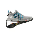 KORKERS Women's All Axis Storm Grey/Blue Shoes with Vibram XS Trek Soles (OS3505BE) - Korkers