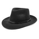 STETSON Cruiser Crushable Wool Felt Fedora Hat (TWCRUR) - Stetson