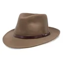 STETSON Cruiser Crushable Wool Felt Fedora Hat (TWCRUR) - Stetson