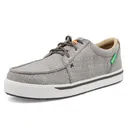 TWISTED X Men's Nano Composite Safety Toe Light Gray Work Kicks (MCAN003) - Twisted X