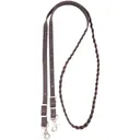 MARTIN SADDLERY Latigo Braided 5/8in 3-Strand Roping Rein (RR58B3L) - Martin Saddlery
