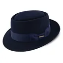 STETSON Cranston Wool Felt Porkpie Hat (TWCRTN) - Stetson