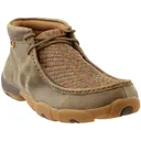 TWISTED X Mens Driving Bomber/Tan Moccasins (MDM0033) - Twisted X