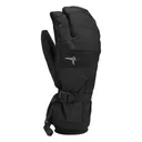 KOMBI Women's Storm Cuff 3-Finger Black Gloves (2/1604-BLACK) - Kombi