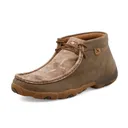 TWISTED X Women's Chukka Bomber/Bronze Driving Moc (WDM0151) - Twisted X
