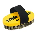 TOKO Steel Wire Oval Base Brush with Strap (5560012) - Toko