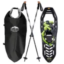 ATLAS SNOW-SHOE COMPANY Helium-Trail 23 Black Snowshoes Kit - Atlas Snow-Shoe Company