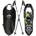 ATLAS SNOW-SHOE COMPANY Helium-Trail 23 Black Snowshoes Kit - Atlas Snow-Shoe Company