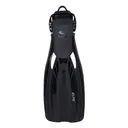 SHERWOOD SCUBA Elite Open Heel Black Fins (FN) - Sherwood Scuba