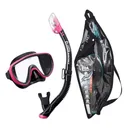 TUSA Serene Adult Mask and Snorkel Combo (UC-1625PQB) - Tusa
