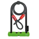 ABUS Ultra 410 U-Lock with Cobra Cable (34590) - Abus