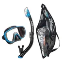 TUSA Serene Adult Mask and Snorkel Combo (UC-1625PQB) - Tusa