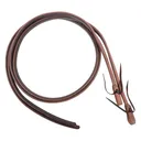 MARTIN SADDLERY 5/8in Thick Tied Ends With Double Stitched Heavy Harness And Latigo Split Reins (SR58HHLDS-8) - Martin Saddlery