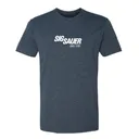 SIG SAUER Men's Established Navy Blue Heather Short-Sleeve T-Shirt (SG-TEE-EST) - Sig Sauer